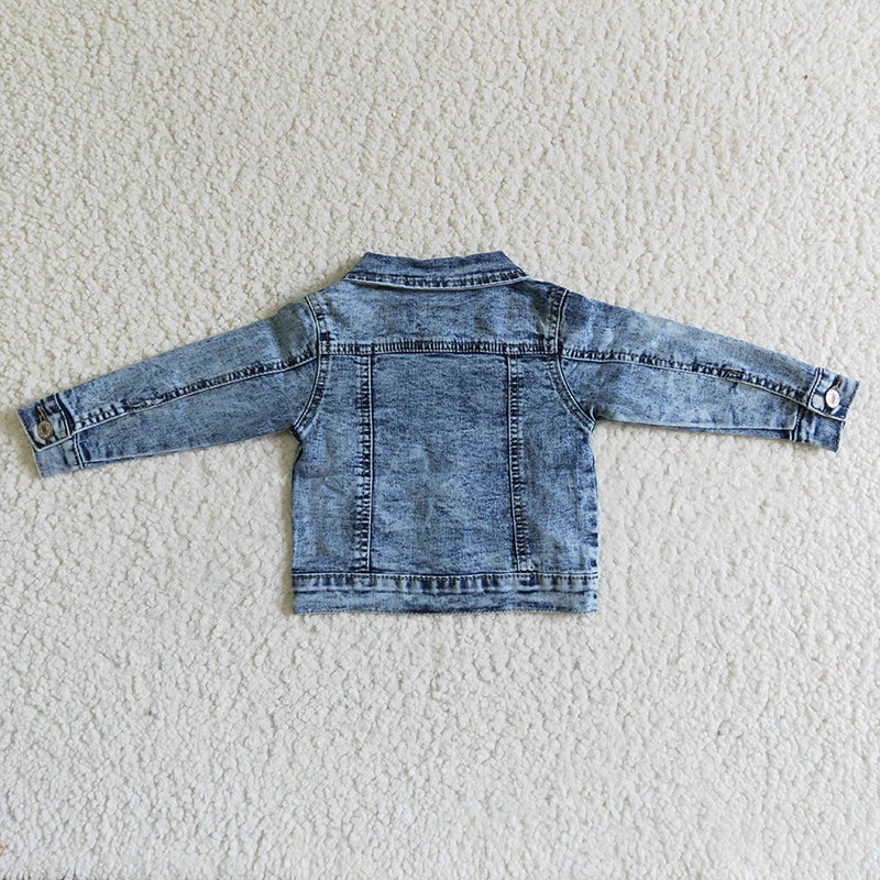 6 A5-14 blue denim jacket