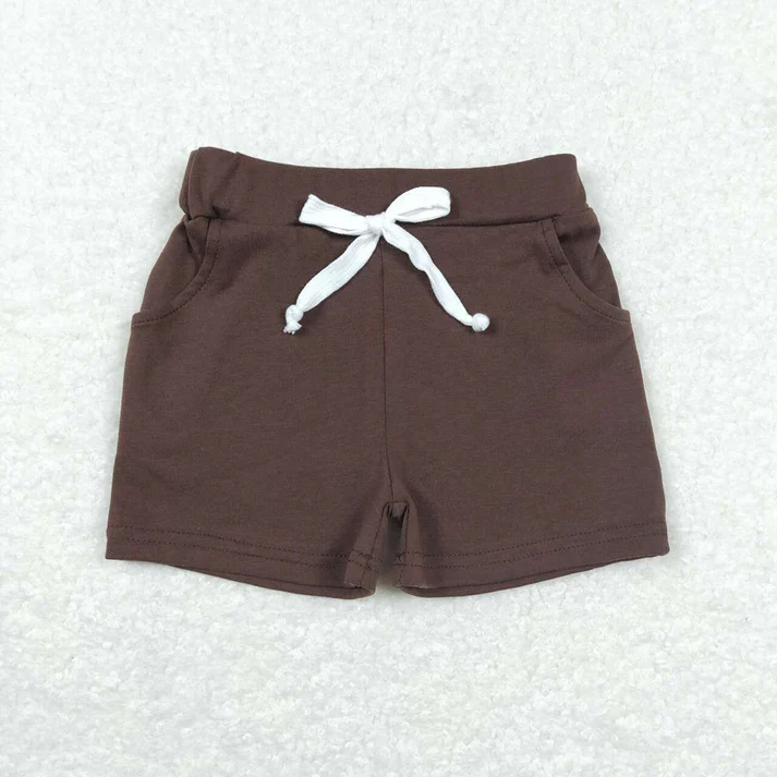 RTS Baby Boys Summer Sibling Pockets Cotton Bottoms Shorts cotton boys shorts