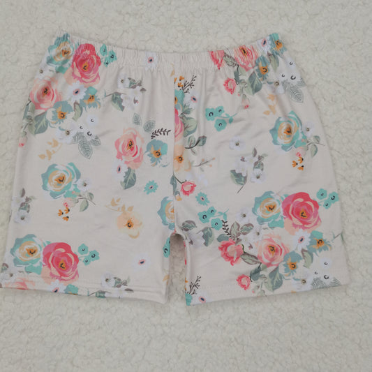 RTS SALES NO MOQ Light blue rose shorts