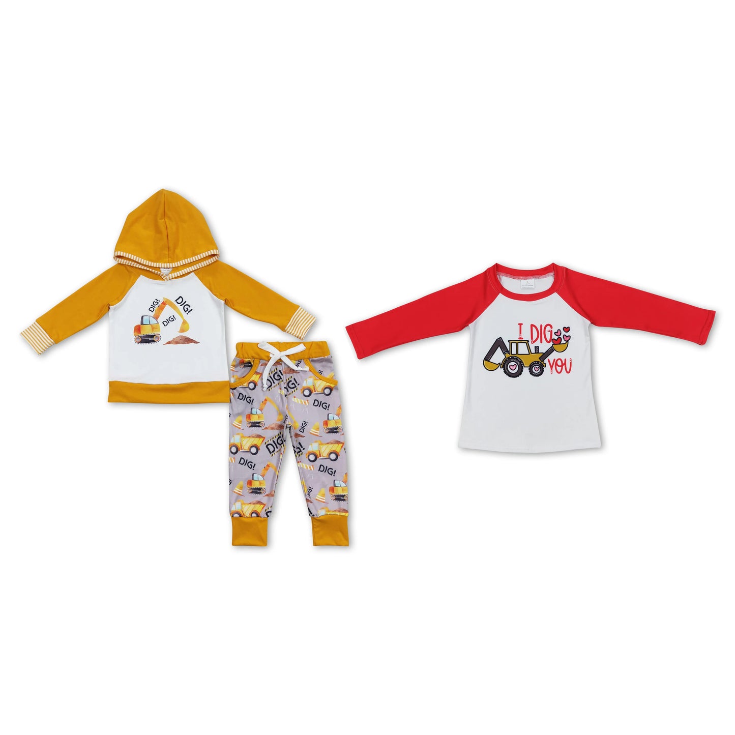 RTS NO MOQ Engineering vehicle long sleeve trousers suit