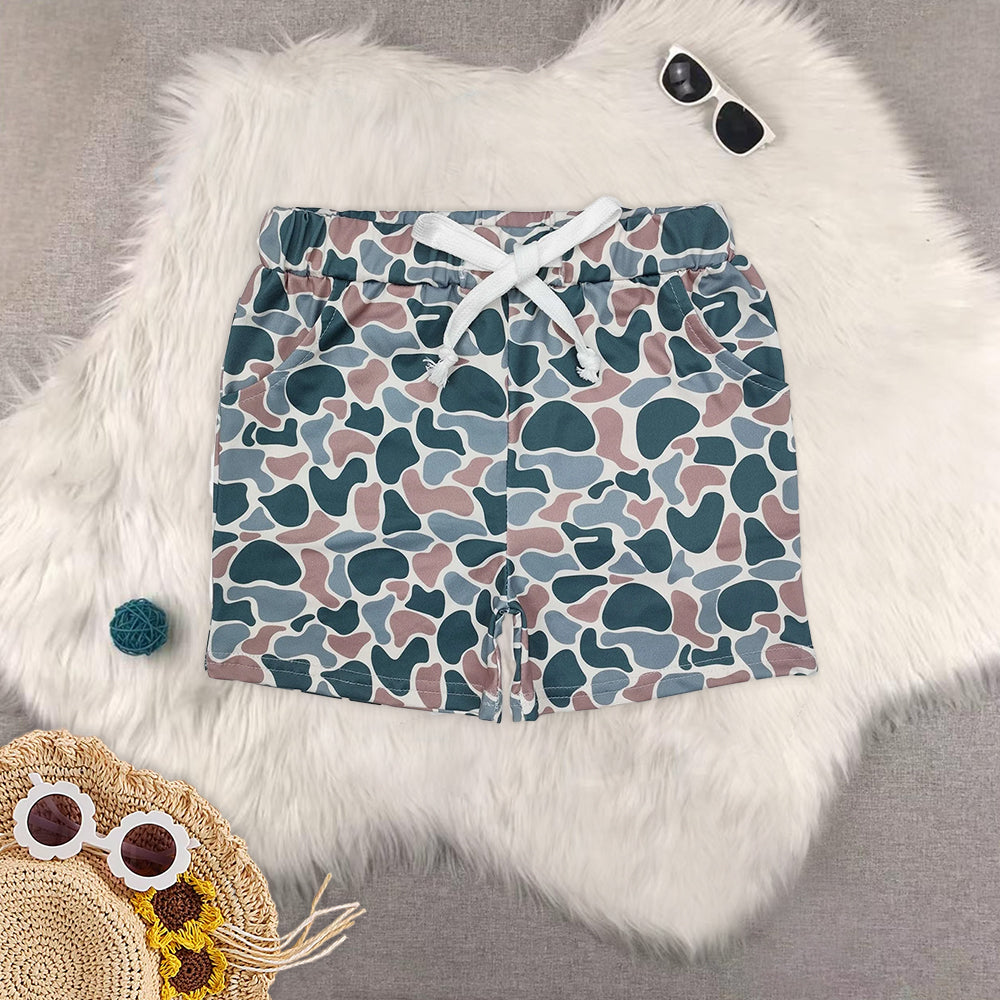 RTS NO MOQ Baby Boys clothes Summer Camouflage Shorts