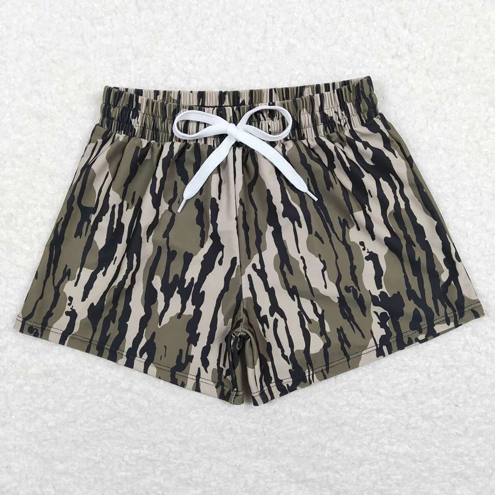 Daddy and Me Baby Boys Summer Camo Trunks Swimsuits