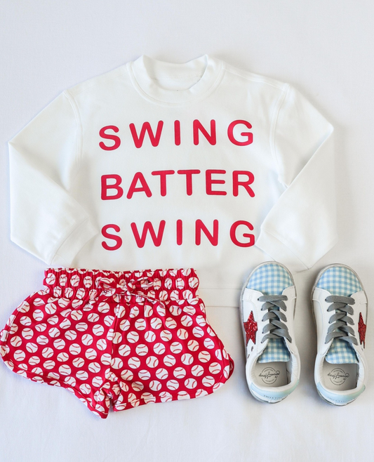 Deadline: Ends on February 25 custom no moq White Baseball Long Sleeve Shorts Set