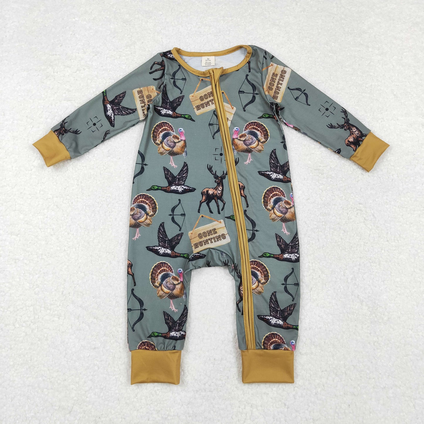 RTS NO MOQ Adult and Baby Girls Bamboo Thanksgiving turkey Pajamas Clothes Sets