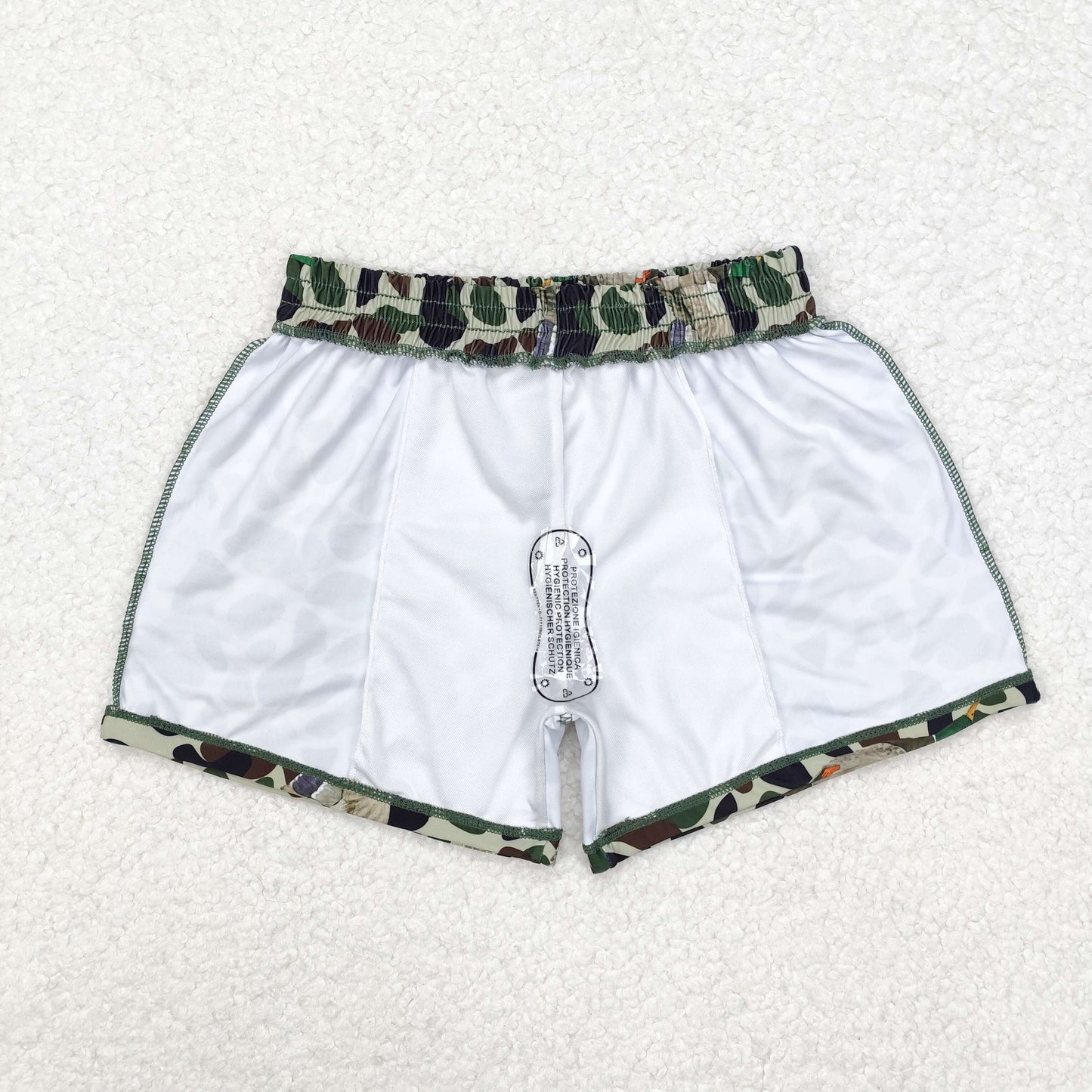 RTS NO MOQ Daddy and Me Baby Boys Camouflage Trunks Bottoms Swimsuits