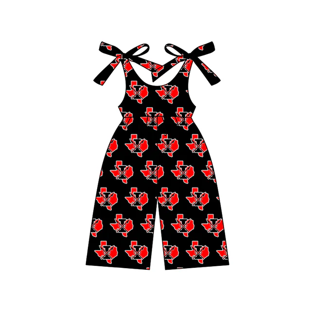 PRE ORDER Deadline August 4 close custom no moq Children's boutique clothing Summer suspender jumpsuit