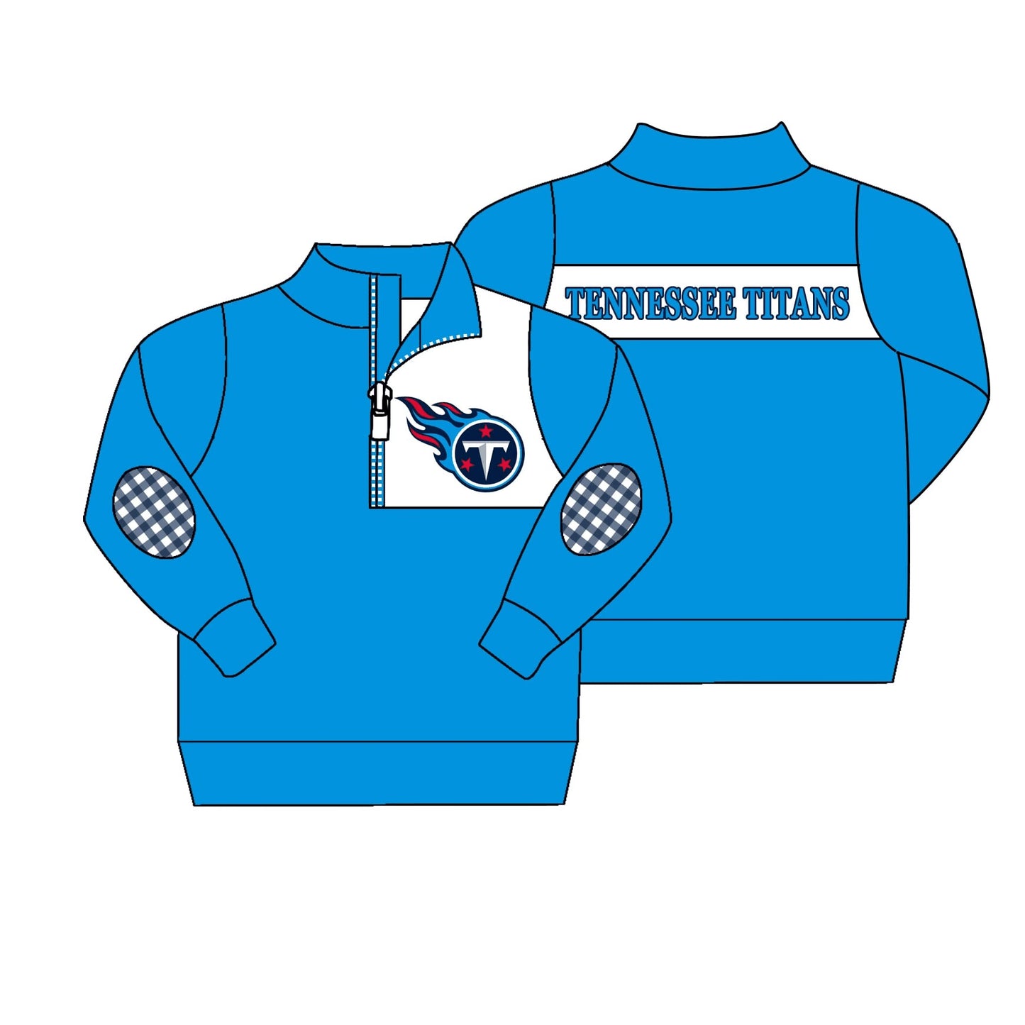 custom moq 3 eta 6-8weeks team blue pullovers jacket kids pullovers baby boys clothes