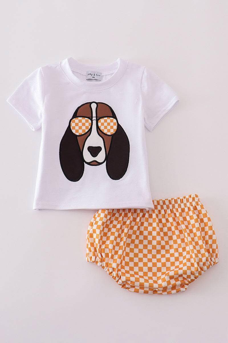 Custom summer team clothes baby girl and boys clothes seT briefs sets