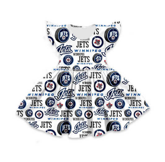 custom moq 3 eta 6-7weeks baby girls clothes bow flying Sleeves Dress