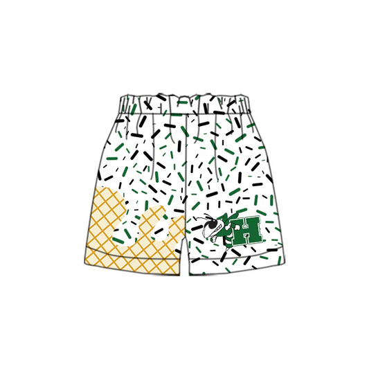 PRE ORDER Deadline July 29 custom no moq Children's boutique clothing ice gream shorts