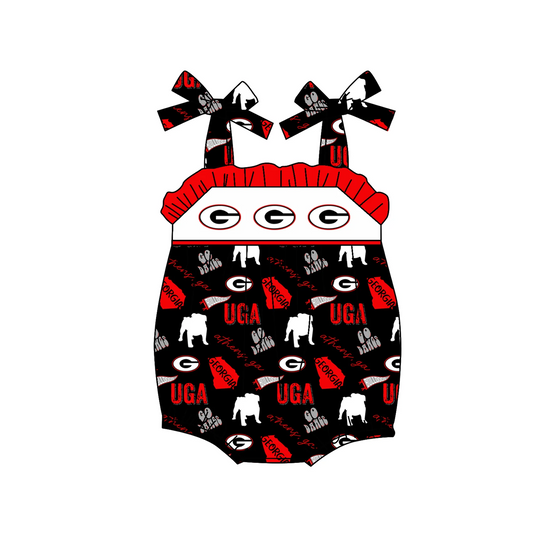 Deadline July 19th close custom no moq eta 6-7week G SPORT TEAMS summer girls romper