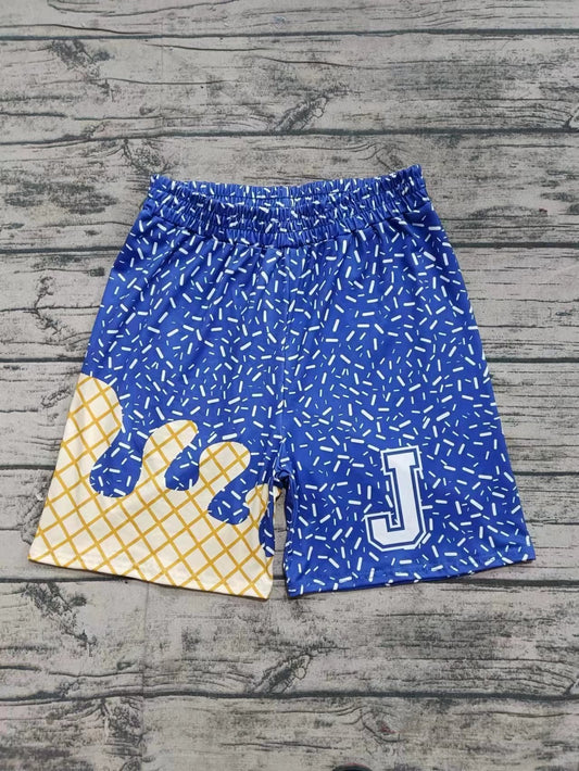 custom moq 3 eta 6-8weeks kids and adult Gold White Beach Summer Shorts