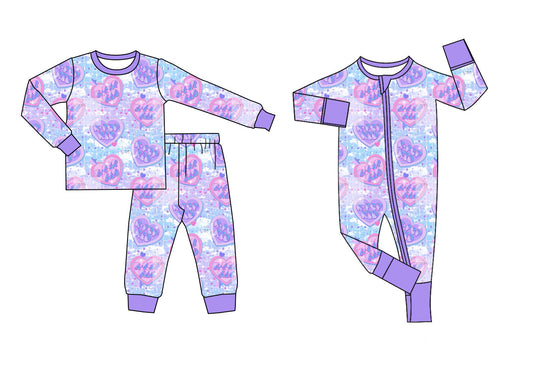 25.11.24 custom each style moq 5 eta 6-8week Sibling Sisters cartoon baby girl clothes long sleeve pants sets and romper match family design