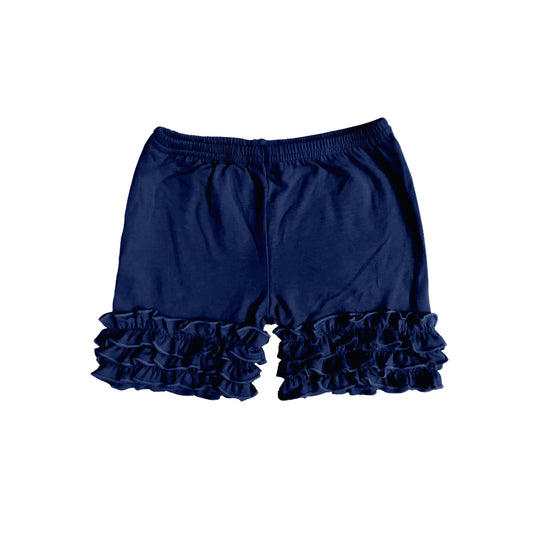 Custom pants cotton pants icing summer shorts navy color