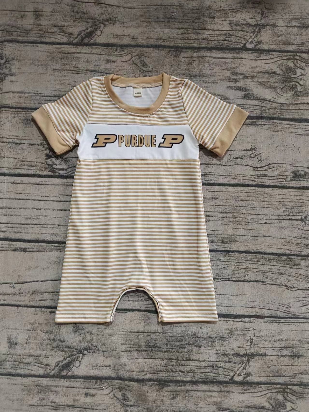 Custom summer team clothes baby girl and boys clothes sets romper