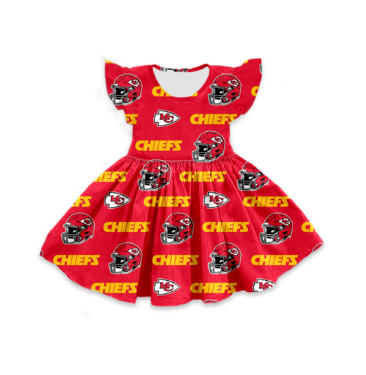custom moq 3 eta 6-7weeks baby girls clothes flying Sleeves Dress