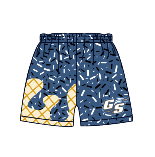 custom moq 3 eta 6-8weeks adult and kids clothes team sky blue Beach Summer Shorts-25.4.29