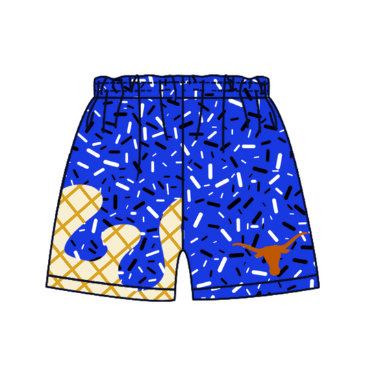 custom moq 3 eta 6-8weeks adult and kids clothes team blue Beach Summer Shorts-25.4.29