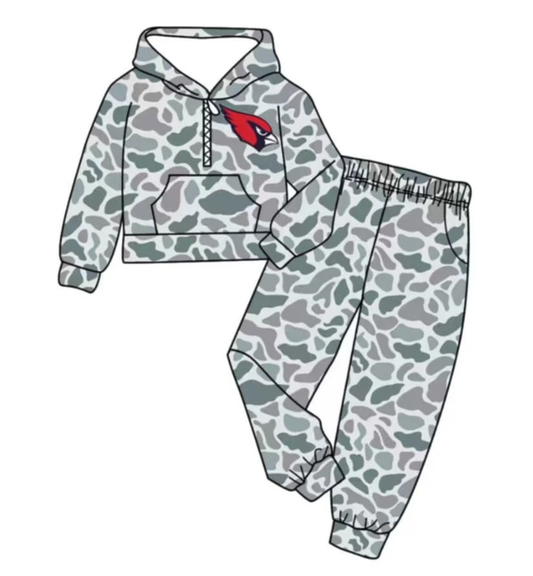 （PRE ORDER ）Deadline   October 15 custom no moq Camouflage hat long-sleeved trousers suit sets