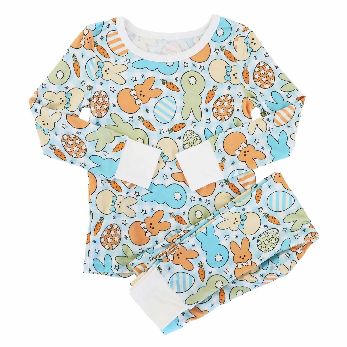 Deadline: February 22 custom no moq easterLong-sleeved and long-pants pajama set