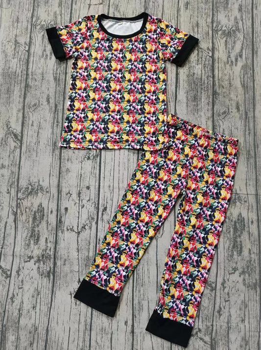 custom moq 5 eta 4-6weeks mix size baby boys clothes short sleeve pants Suit