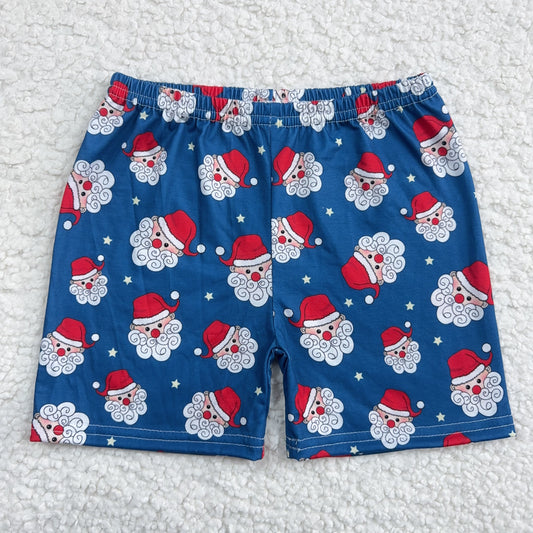 RTS SALES NO MOQ Cartoon Santa Claus Shorts