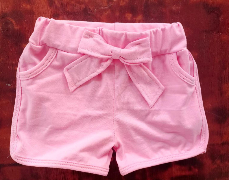 toddler clothes baby girl summer pink shorts