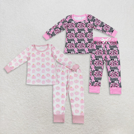 RTS NO MOQ Sibling baby girl clothes Rose red leopard print pumpkin short-sleeved striped trousers suit