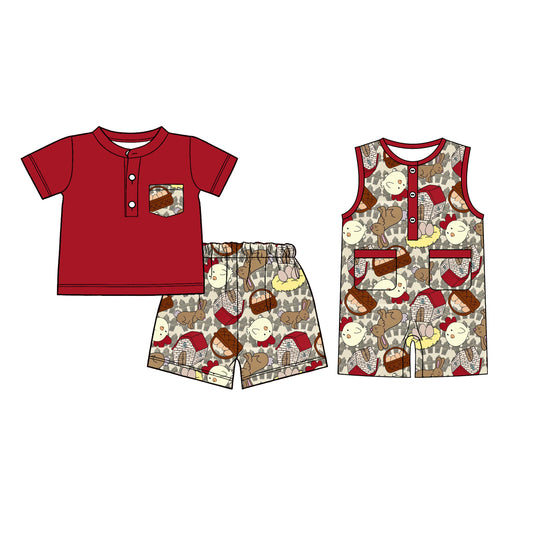 26.1.6 custom each style moq 5 eta 6-8week Sibling Sister easter baby boy short sleeve shorts sets and romper match design