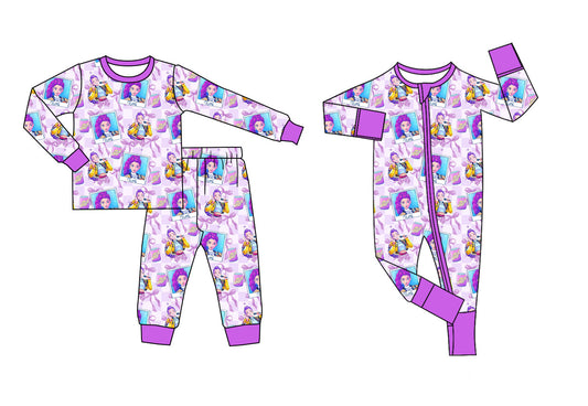 25.11.24 custom each style moq 5 eta 6-8week Sibling Sisters cartoon baby girl clothes long sleeve pants sets and romper match family design