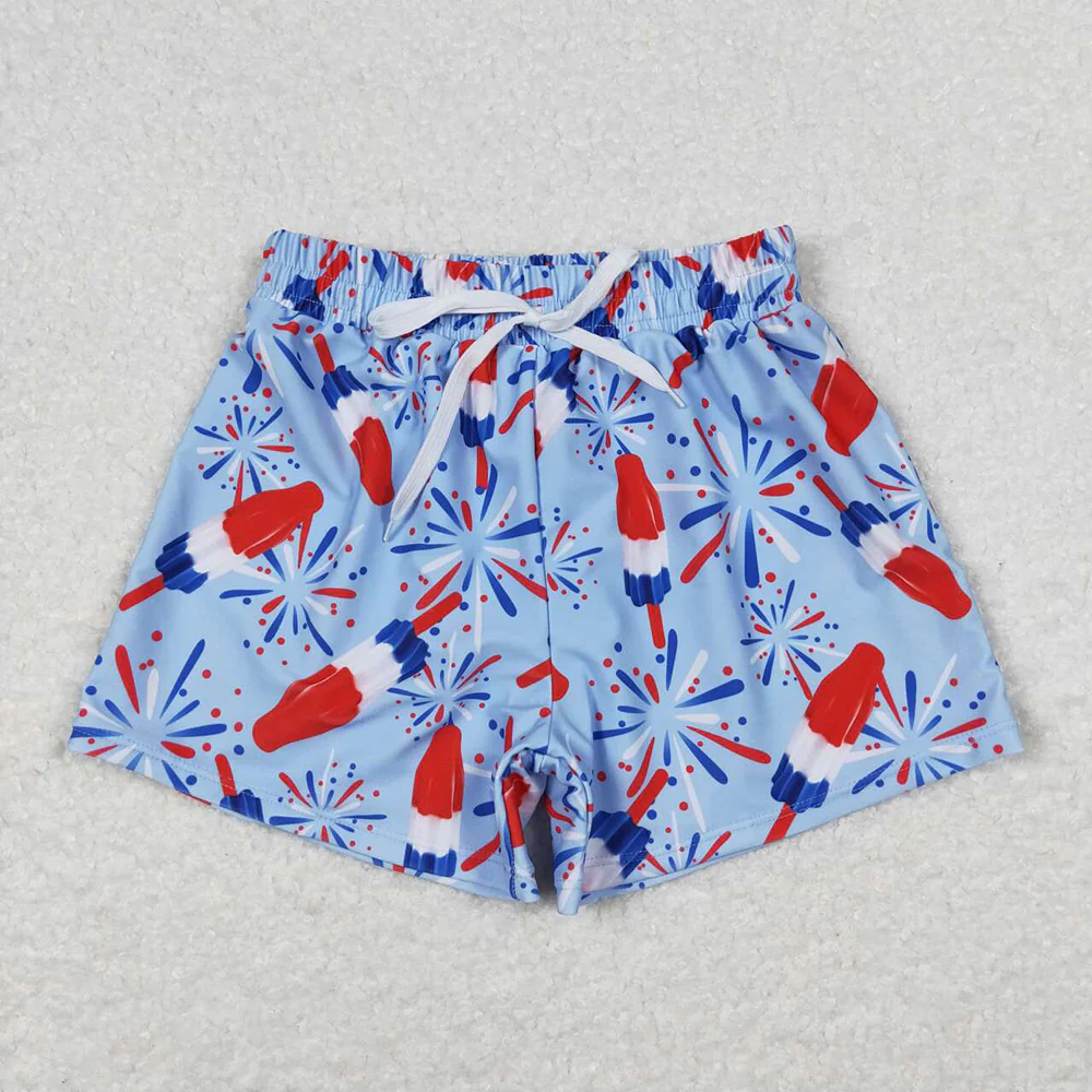 Kids Adult Family Summer Popsicle Trunks Swimsuits