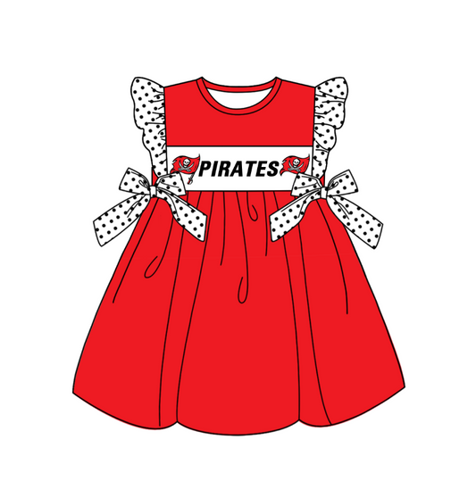 custom moq 3 eta 6-7weeks baby girls clothes flying Sleeves Dress