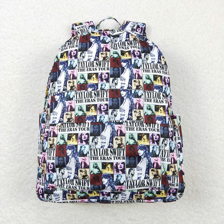 RTS Baby Kids Eras Tour Singer Canvas Backpack Back Bags