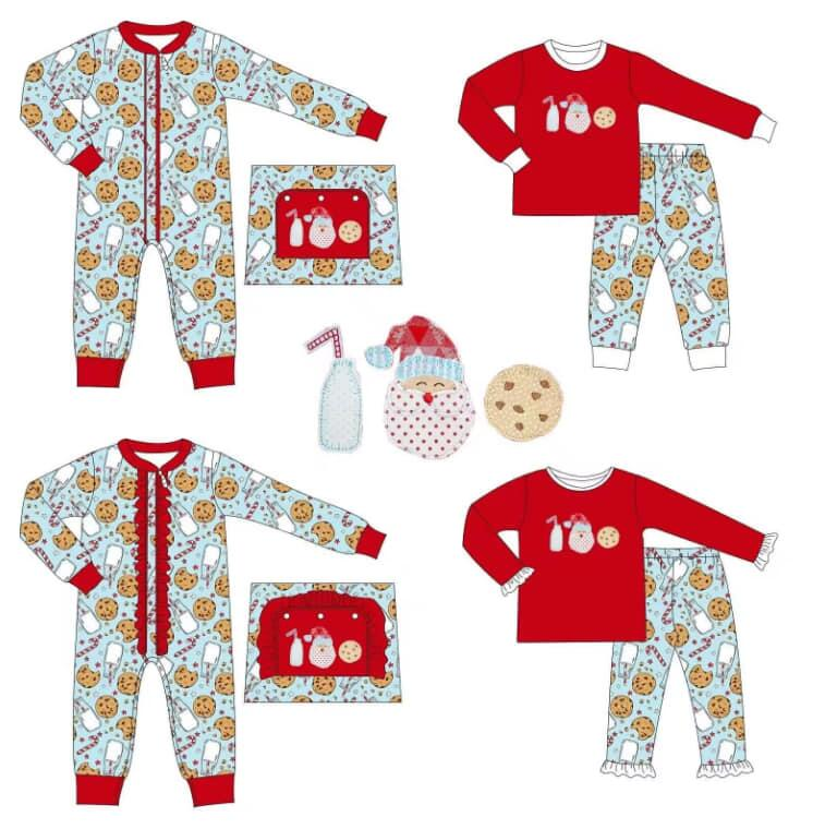 RTS NO MOQ Biscuit pajamas boys girls climbing clothes positioning biscuit positioning