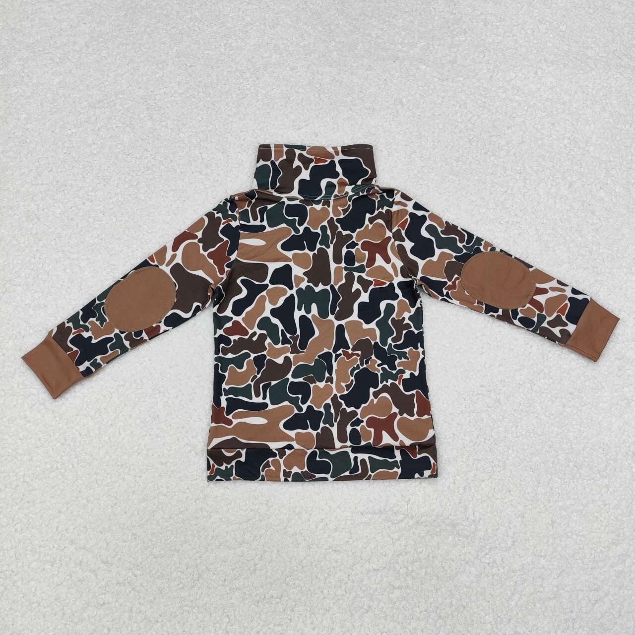 RTS NO MOQ ETA 5/7days arrived Camouflage Zip-Up Sweatshirt