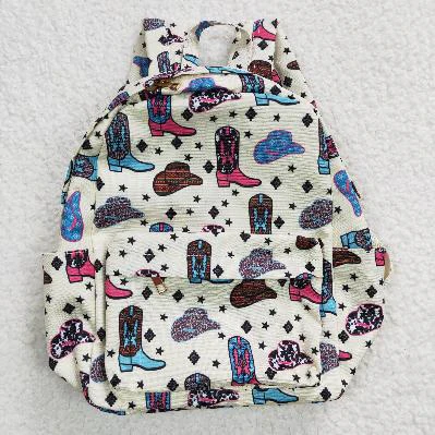 RTS NO MOQ Baby Children Western Sibling Kids Back Bags all size 10*13.9*4 inches