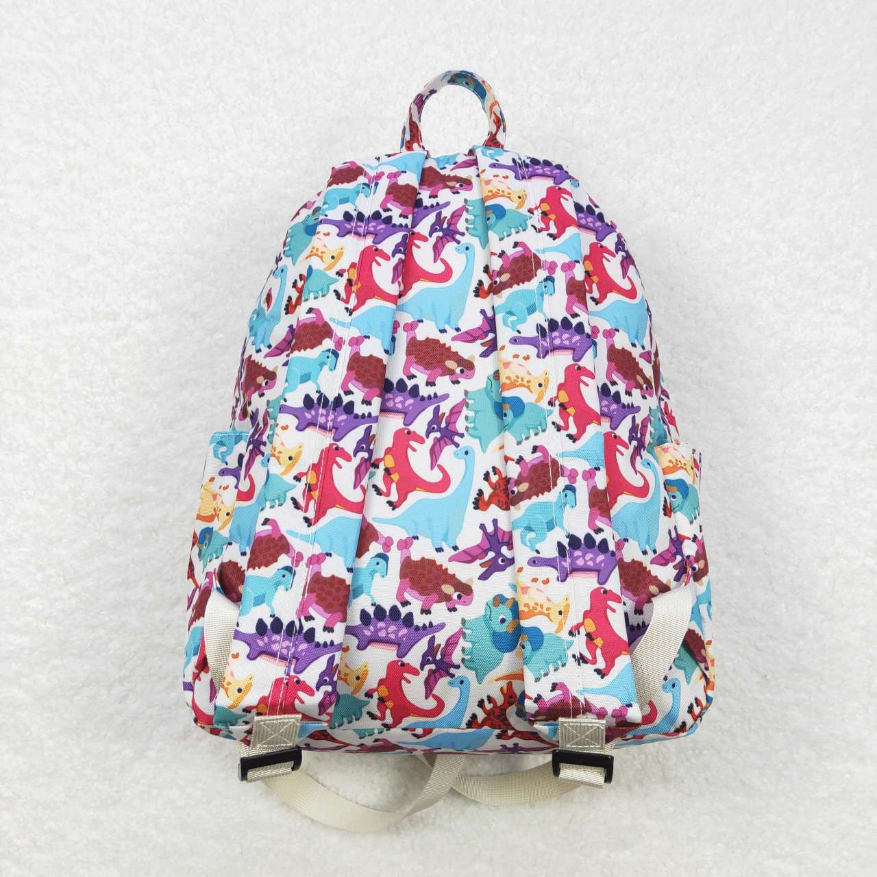 BA0153 Dinosaur Beige Backpack