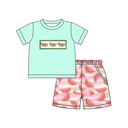 3 watermelon blue set