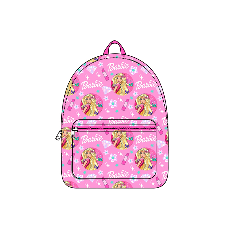 barbie diamond lipstick pink backpack