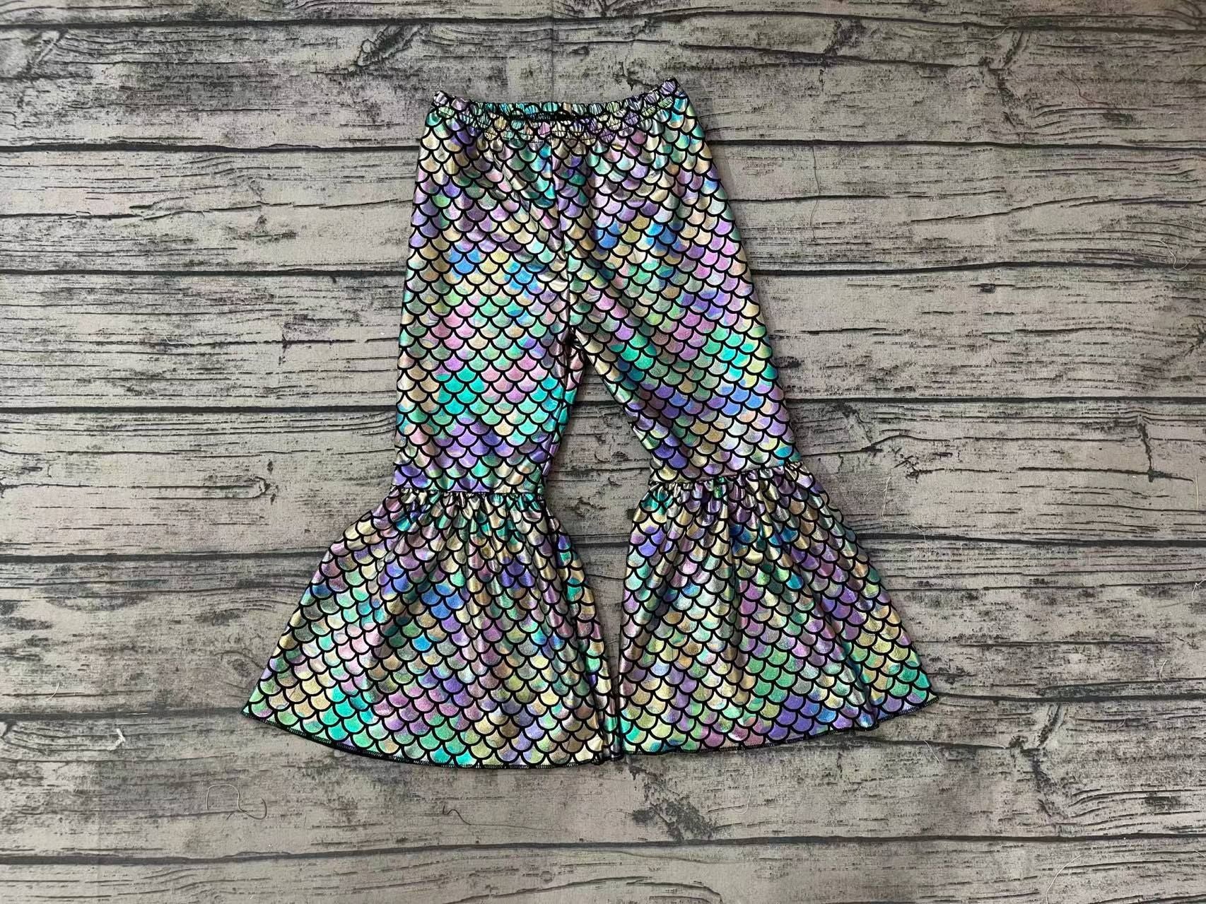 Fishscale Multicolored Trousers sunshine kids clothes