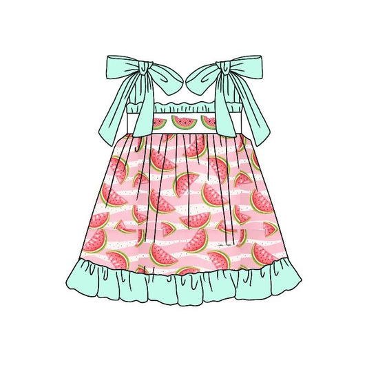 3 watermelon summer dresses