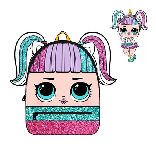 BA0133 lol doll white backpack