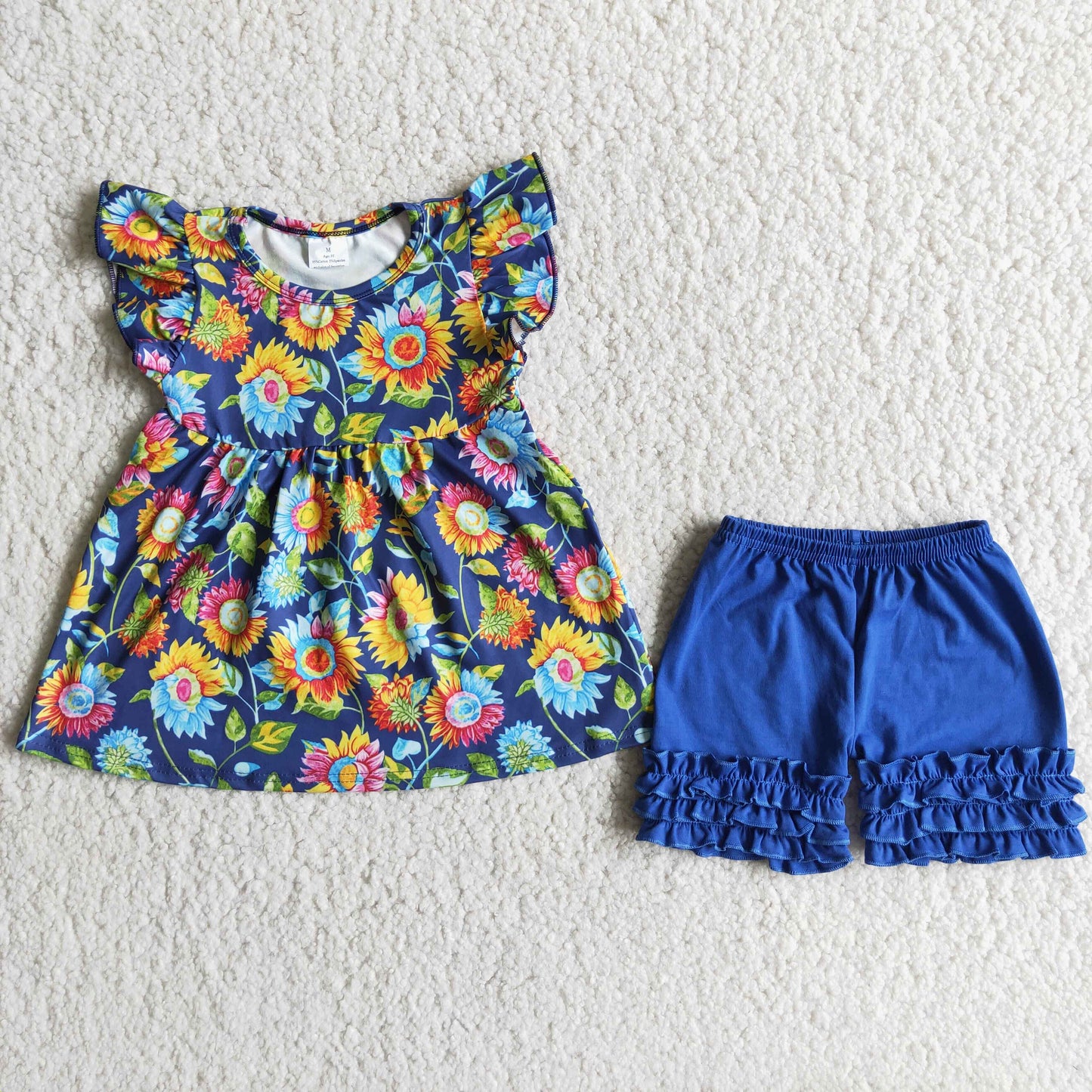 B13-13 Sunflower blue suit