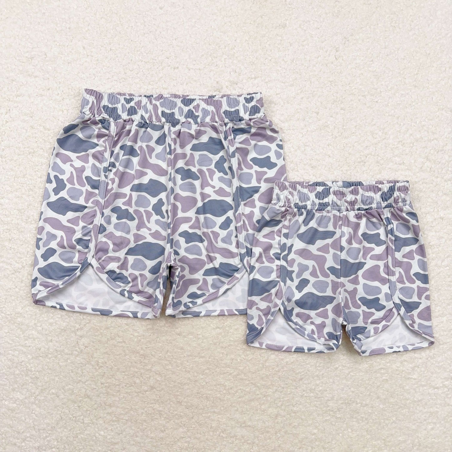 RTS Mommy and me Camouflage shorts for adults and children