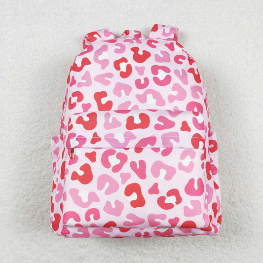 BA0150 Leopard Pink Backpack