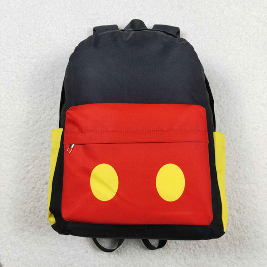 RTS no moq BA0184 Mickey red and black backpack
