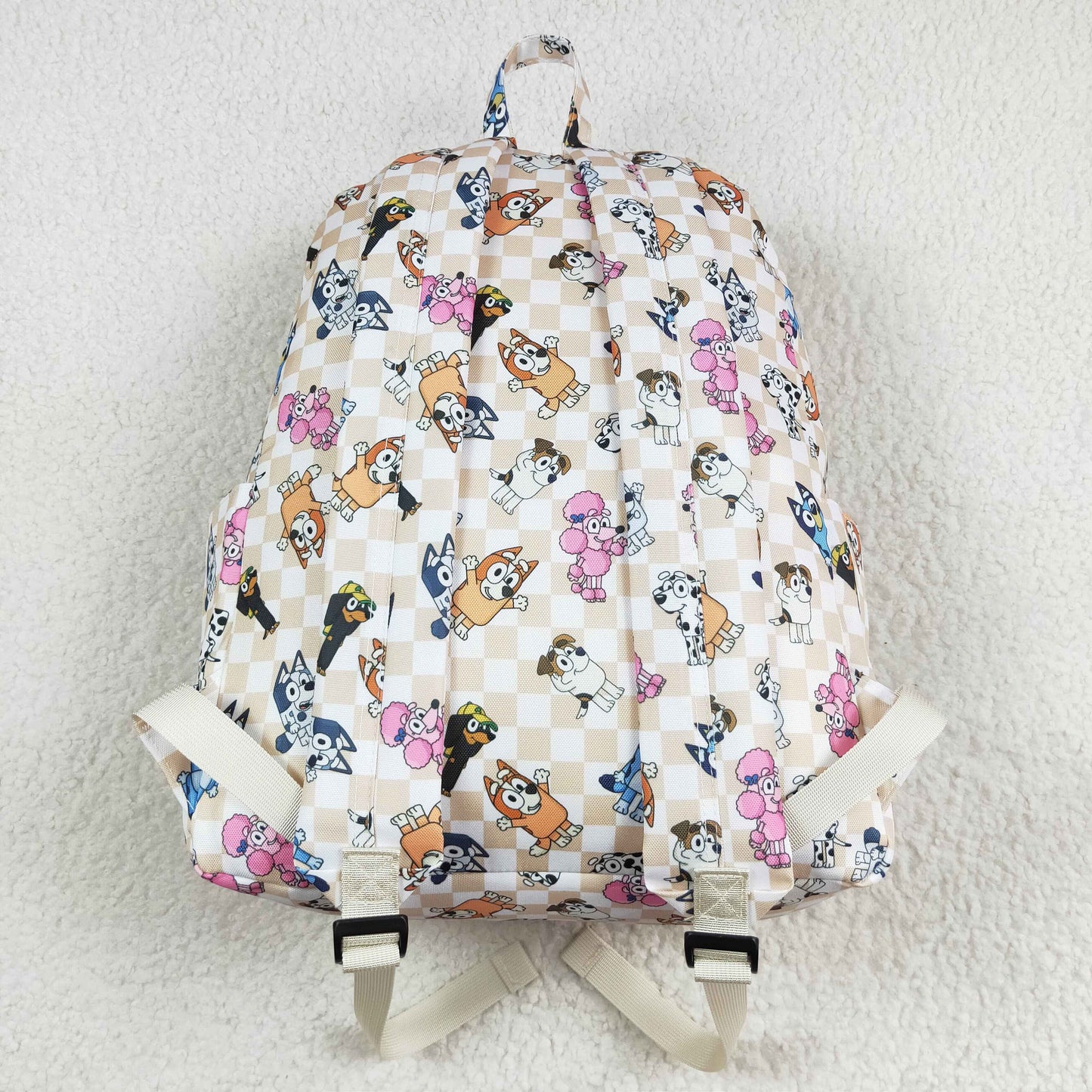 RTS NO MOQ BA0187 Bluey plaid backpack