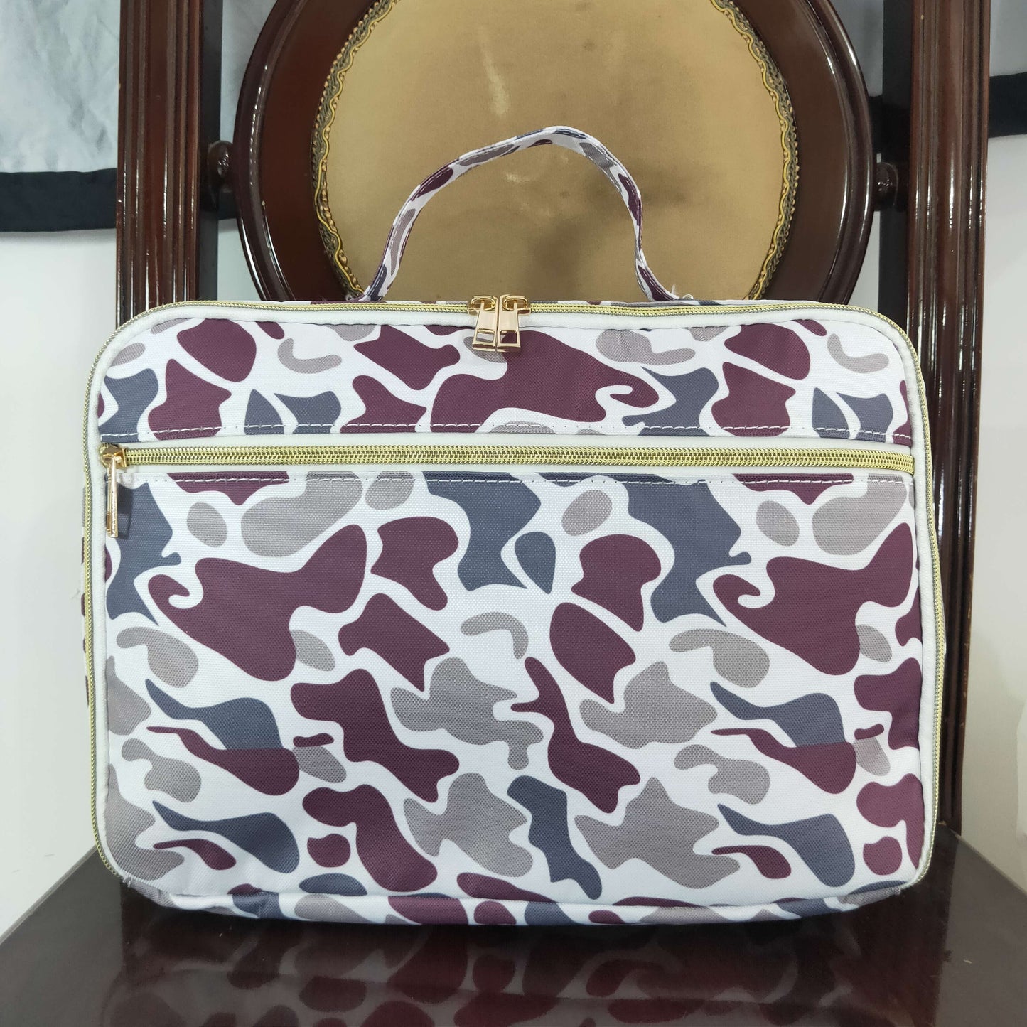 rts no moq BA0227 Camouflage lunch bag lunch box bag