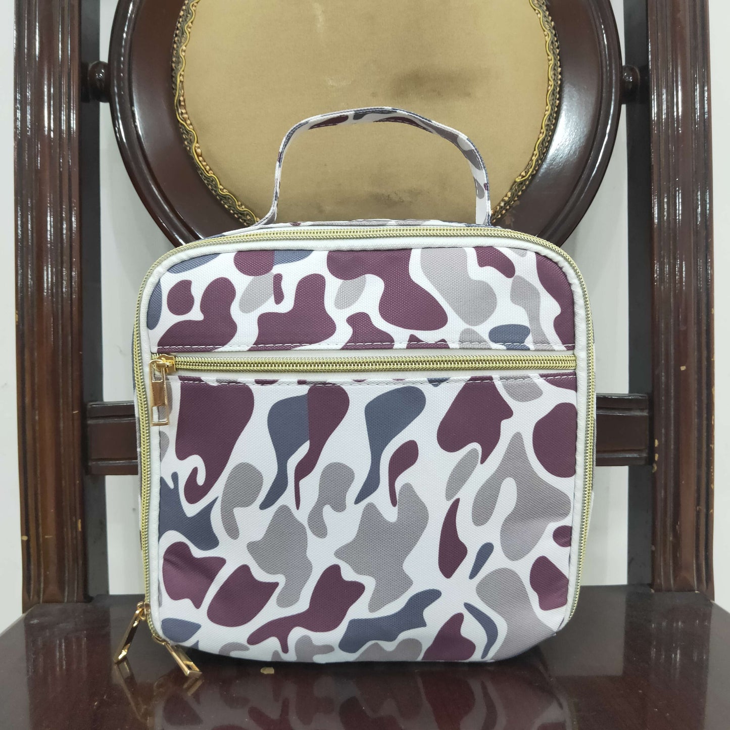 rts no moq BA0227 Camouflage lunch bag lunch box bag