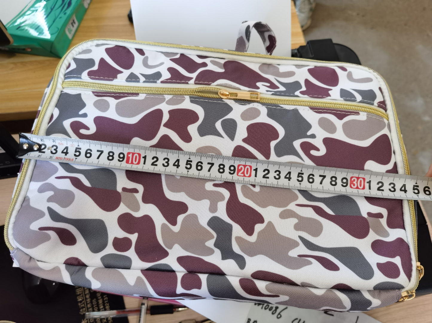 rts no moq BA0227 Camouflage lunch bag lunch box bag